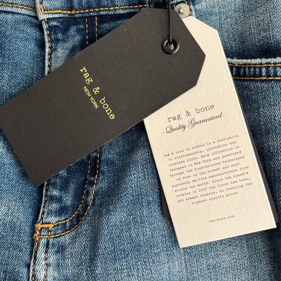 NWT Rag and Bone Cate Mid Rise Skinny Ankle Jeans - Picture 13 of 13